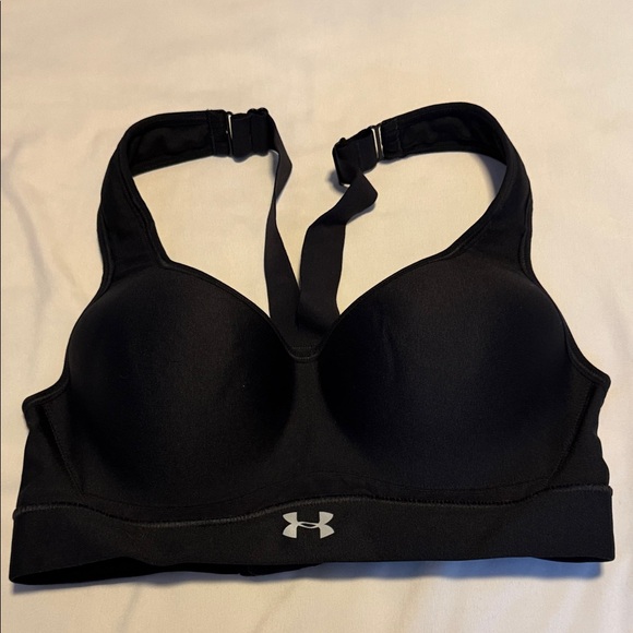 Under Armour Other - Under Armour Fitted Women's Black Sports Bra